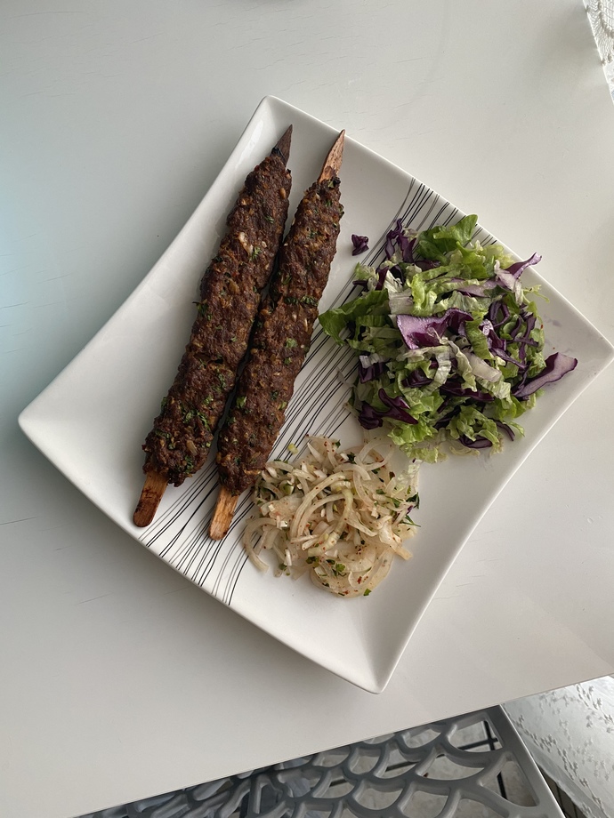 Adana kebap yaptım. Nasıl olmuş sizce?