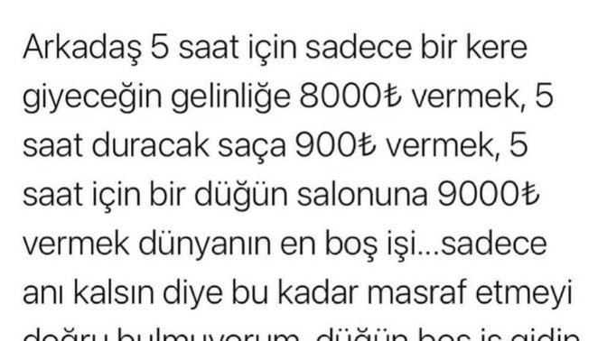 Düğün yapmak mantıklı mı? Düğün yapmayı düşünüyor musunuz?