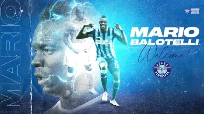 Mario Balotelli Adana Demirspor'da! Adana Demirspor, Balotelli ile 3 yıllık anlaşma sağladı, transferi nasıl buldunuz?