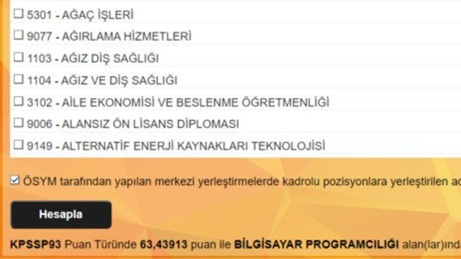 Kpss tercihi hakkında yardım eder misiniz?