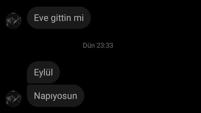 Flörtümün kısa olduğunu öğrenince konuşmayı kestim?