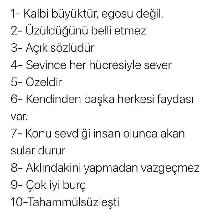 Sizce bu hangi burç?