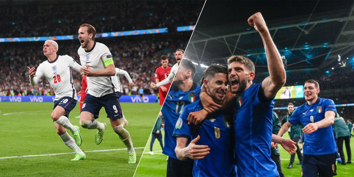 EURO2020 Avrupa Şampiyonasıda finalin adı belli oldu! İtalya - İlgiltere! Sizce Avrupa Şampiyonu kim olacak?