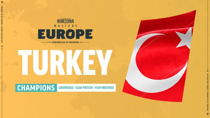 Türkiye Legends of Runeterra Mastersda Avrupa Şampiyonluğunu aldı! Tebrik ettiniz mi❤?