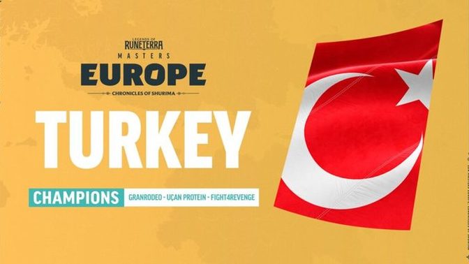 Türkiye Legends of Runeterra Masters'da Avrupa Şampiyonluğunu aldı! Tebrik ettiniz mi❤?