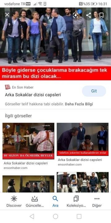 Arka Sokaklar dan nefret eden var mı?