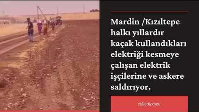 Mardin Kızıltepe'de halk ve asker karşı karşıya geldi. Sizce vatandaş haklı mı?