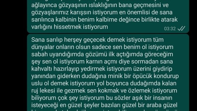 Kızlar böyle bir mesaja tepkiniz ne olur?