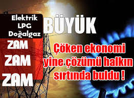 Üretim, istihdam ve ihracat olmayınca ekonomiyi çevirmenin yolu vatandaşa yüklenen yeni zamlar oluyor.