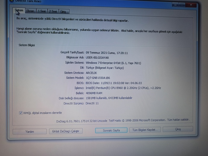 Bu bilgisayara valorant yüklenir mi?