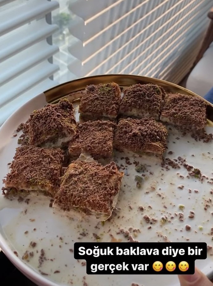 Soğuk baklava sever misiniz?