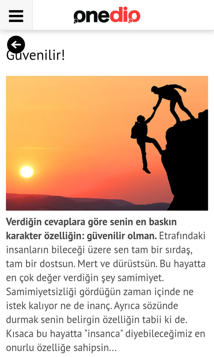 Peki ya sen hangisisin?