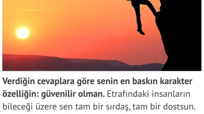 Peki ya sen hangisisin?