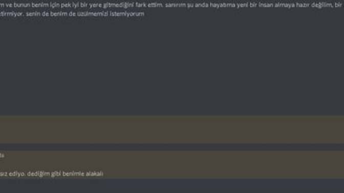 ARKADAŞIM NE DEMEK İSTEDİ?