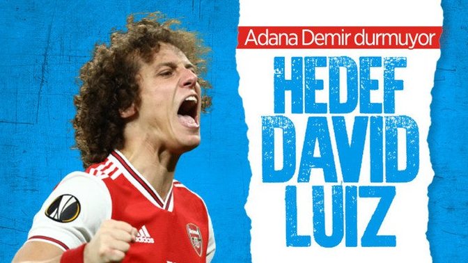 İtalyan muhabir Nicolo Schira "Adana Demirspor, David Luiz'e 2 yıllık sözleşme teklif etti." Sizce David Luiz ülkemize gelir mi?