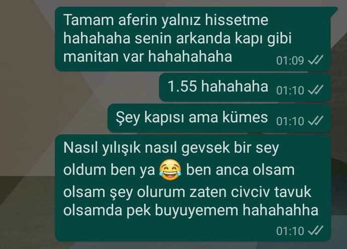 Size biri bunu dese nasıl tepki verirdiniz?
