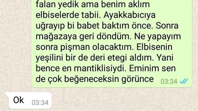 Biz destan gibi mesaj yazarken erkekler neden "ok" ya da gülücüklü atıyor 🤧?