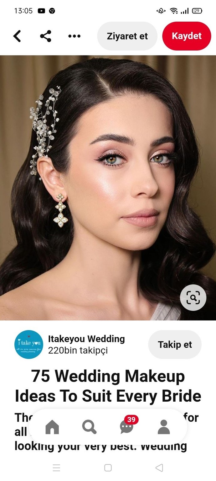 Sizce bu saç modeli düğün ve kına için nasıl?