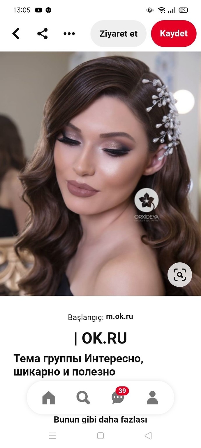 Sizce bu saç modeli düğün ve kına için nasıl?