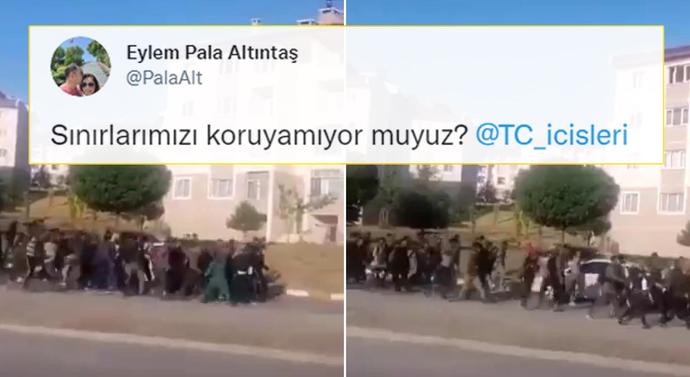 Vandan toplu halde kaçak göçmenler ülkemize giriş yapıyor! Sınırlarımız sahipsiz mi?