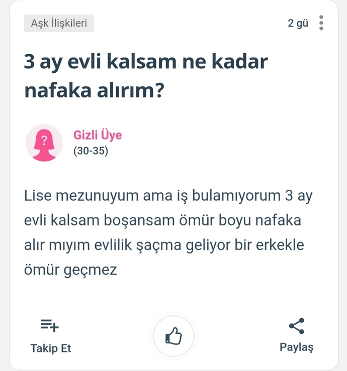 Nafaka için evlenmek te mantık evliliğine dahil midir?