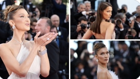 Bella Hadid “Türkçe şarkı dinliyor musun“ sorusuna “Müsaadenle” şarkısıyla cevap verdi! Sen Bella Hadid’e hangi şarkıyı önerirsin?