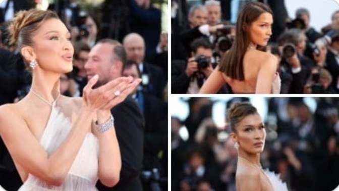 Bella Hadid “Türkçe şarkı dinliyor musun“ sorusuna “Müsaadenle” şarkısıyla cevap verdi! Sen Bella Hadid’e hangi şarkıyı önerirsin?