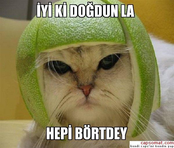 Yok mu bu garibin doğum gününü kutlayacak birileri?