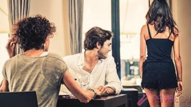 Sevgiliniz ile birlikteyken hiç alıcı bir gözle başka birine baktınız mı?