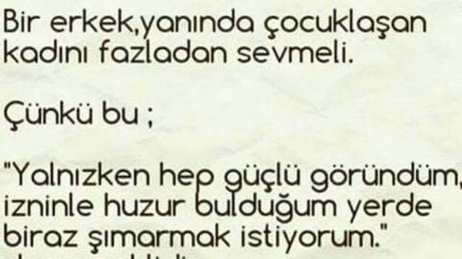 Sevdiğinizin yanında saçmalar mısınız?