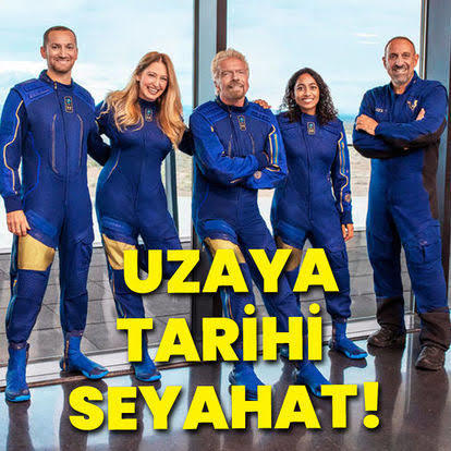 Tarihi seyahat gerçekleşti.