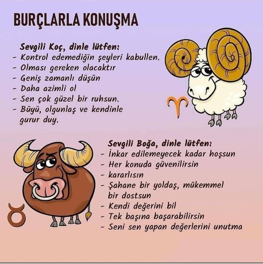 Sevgili burclar bir dinleseniz nasil olur acaba?