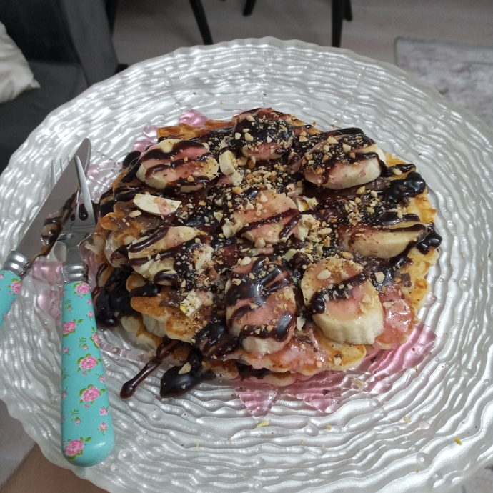 Waffle yaptım, nasıl olmuş?