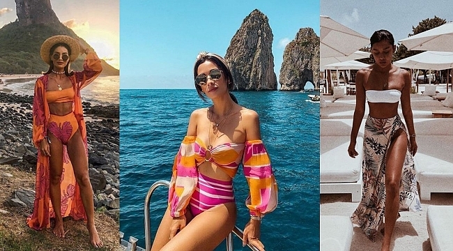 Plajda şık olmak için nasıl kombinler yapmalıyım?