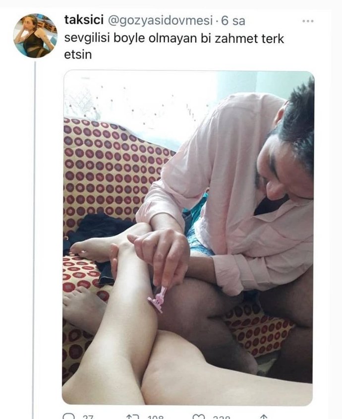 Sevgilinizi tıraş eder misiniz?