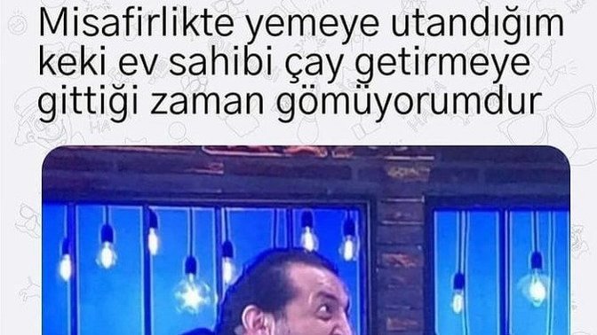 Misafirlikte yemek yemeye utanır mısınız?