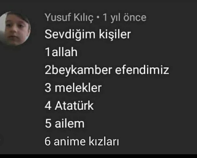 Top 6 listenizde neler var?