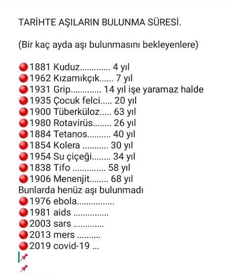 Aşı bulma süreci