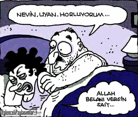 Eşinizin/sevgilinizin aşırı horlama problemi olsa bunun altından nasıl kalkarsınız?
