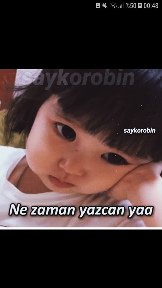 Yazmasını beklediğiniz birisi var mı?