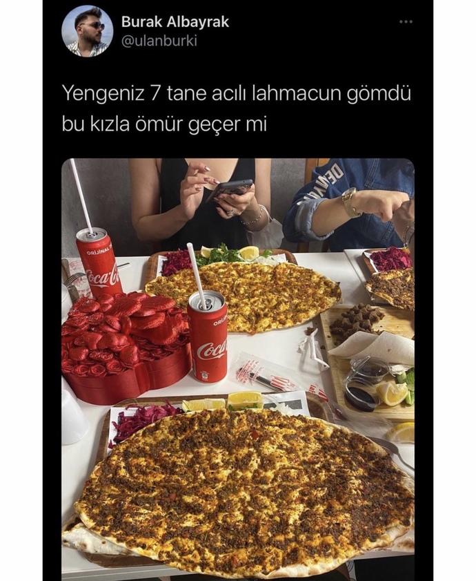 Ben yemek yemeyi çok seviyorum, çok yiyen kız itici mi duruyor?