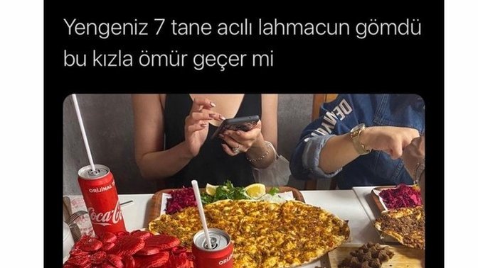 Ben yemek yemeyi çok seviyorum, çok yiyen kız itici mi duruyor?