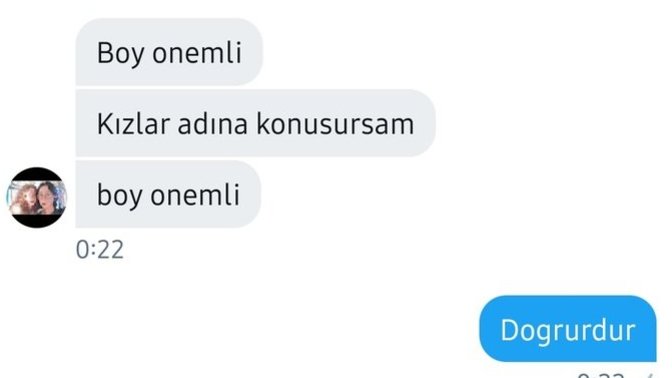 Kisa boyluyum diye hic sevgilim olmadı?