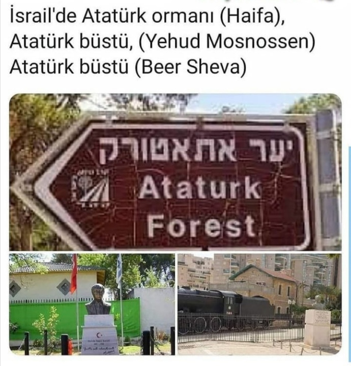 Dünya lideri Mustafa Kemal ATATÜRK hatıra ormanı ve büstü mevcut. Biliyor muydunuz?