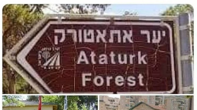 İsrail'de Atatürk hatıra ormanı ve Atatürk büstü olduğunu biliyor muydunuz?