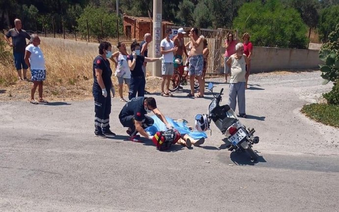 Motosiklet sürerken Öldürülen Kadın?