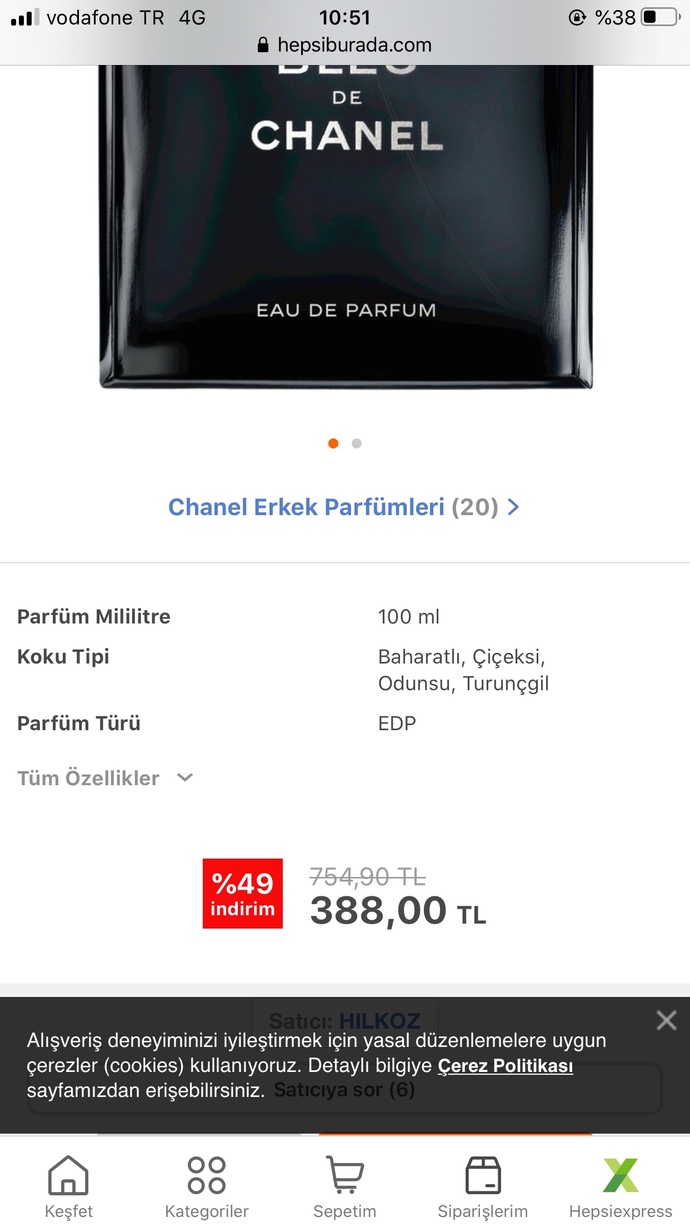 Erkek parfümü önerileriniz?