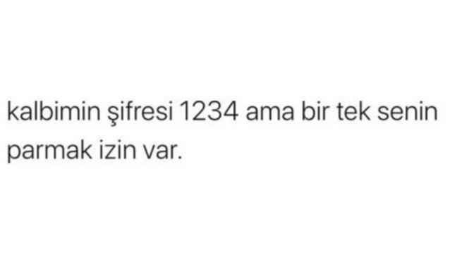 Kalbinize şifre koysanız bu ne olurdu?