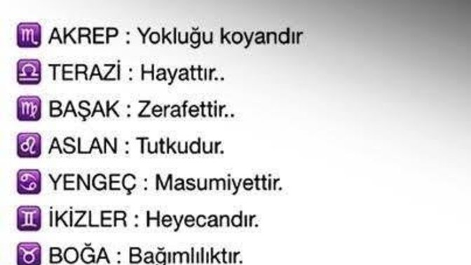 Burcu'na göre sen hangisisin?