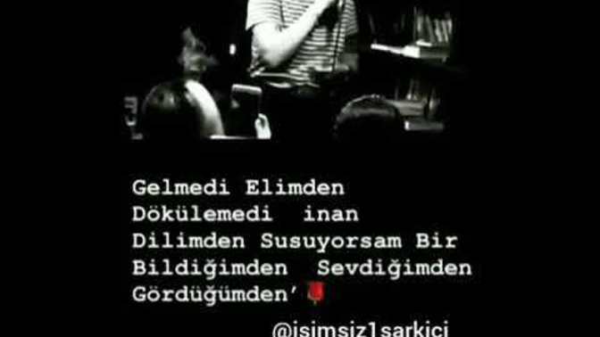 Gelmedi elimden dediğiniz bir insan oldu hiç hayatınız da?